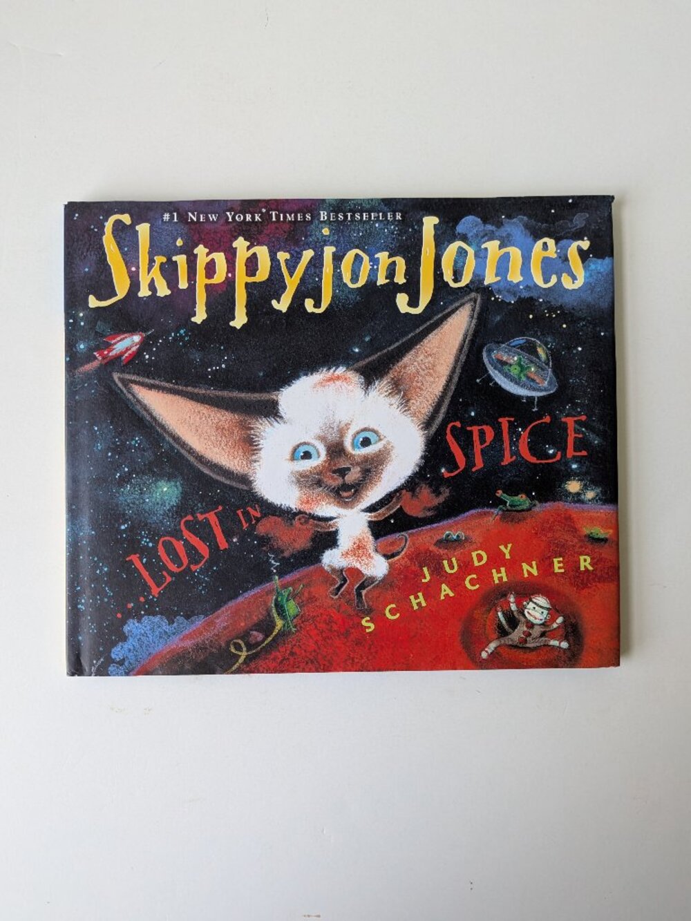 5/$15 Kids Picture Book Skippyjon Jones Lost in Spice Schachner HCDJ PreK K